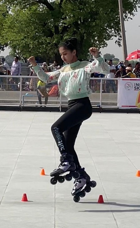 Janvi again made Chandigarh feel proud of her