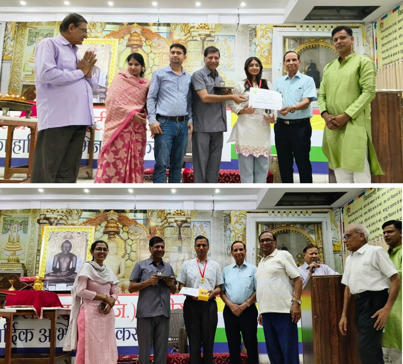 Monthly Namokar Mantra Path & Bhaktamber Deeparchana Concludes