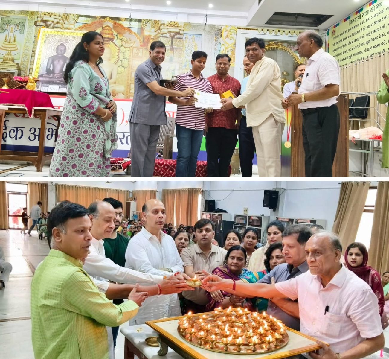 Monthly Namokar Mantra Path & Bhaktamber Deeparchana Concludes