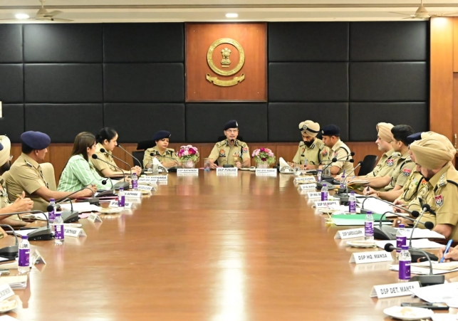 ON DAY 2, DGP PUNJAB REVIEWS LAW AND ORDER SITUATION IN FEROZEPUR