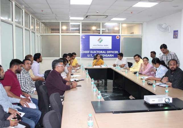 CEO Chandigarh Reviews Preparedness for Special Intensive