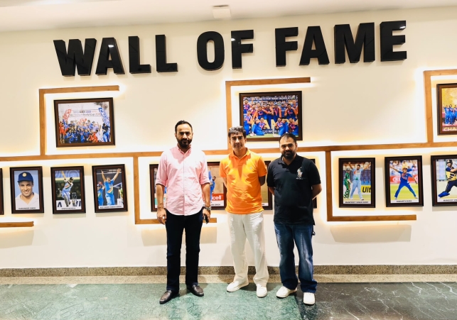 WALL OF FAME RISES IN NEW CHANDIGARH STADIUM