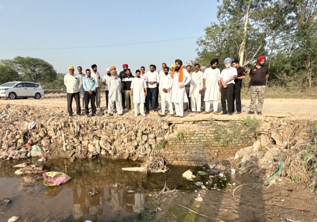 MP Malvinder Singh Kang Visits Villages in Kharar