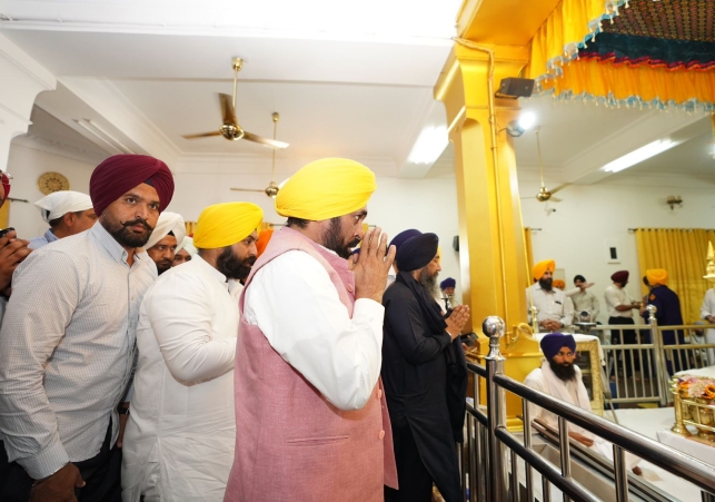 CM Bhagwant Singh Mann leads Shukrana Yatra