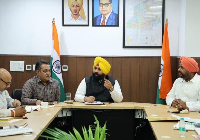 Local Govt Minister Harjot Singh Bains 