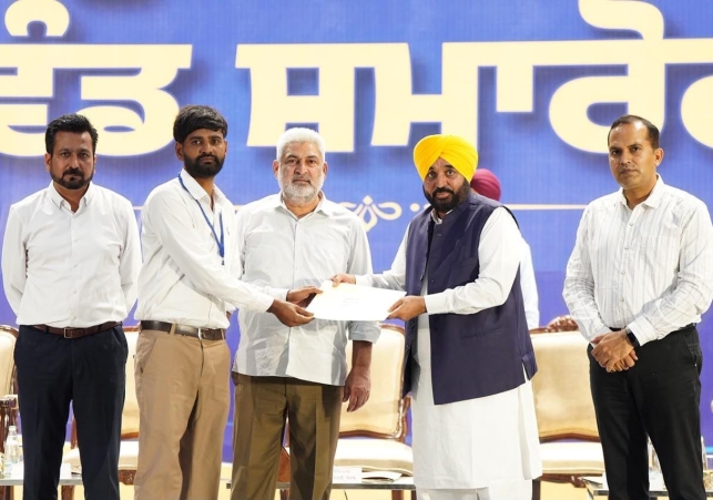 CM Bhagwant Singh Mann Regularizes Services 