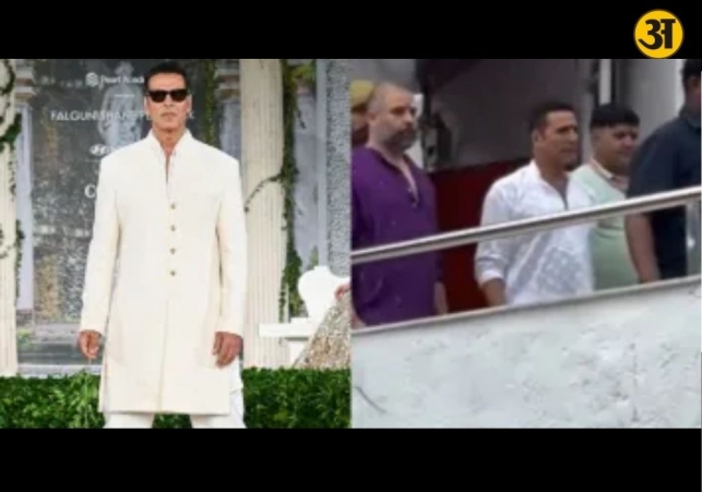Akshay Kumar visits Vaishno Devi temple before release of Welcome to the Jungle