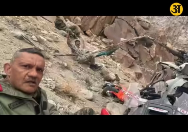 Army Cheetah helicopter crashes in Ladakh