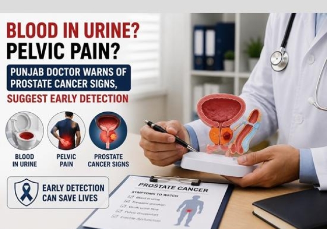 Punjab Doctor Warns of Prostate Cancer Signs