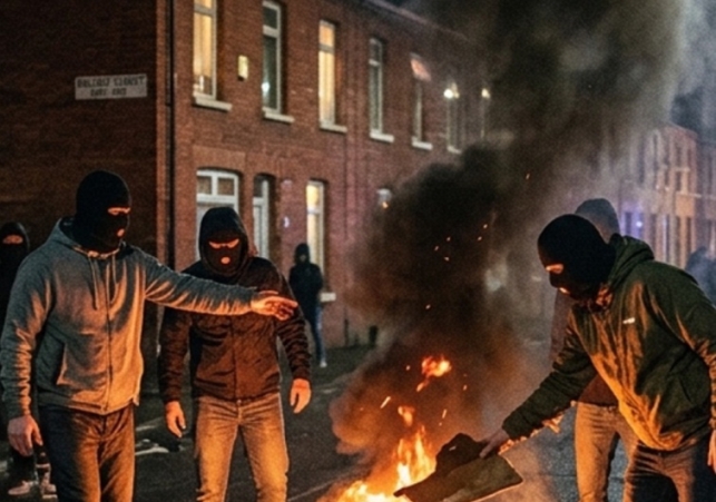 Violence erupts in Belfast