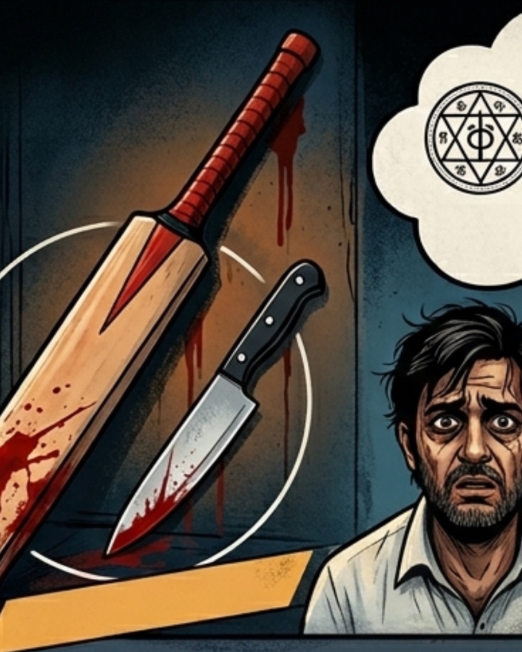 South Delhi Doctor Murders House Help With Bat and Knife