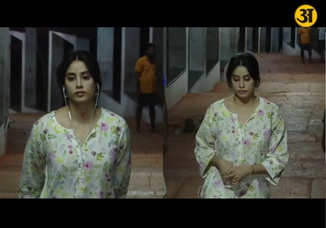 Janhvi Kapoor walks 3550 steps to Tirumala temple to seek Lord Balajis blessings