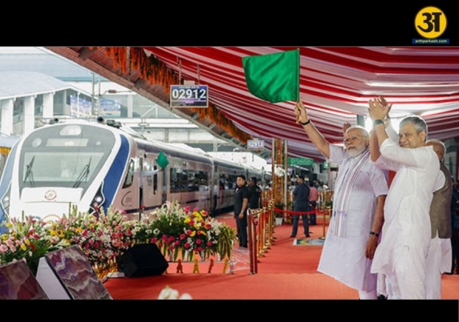 PM Modi launches new fleet of Vande Bharat trains