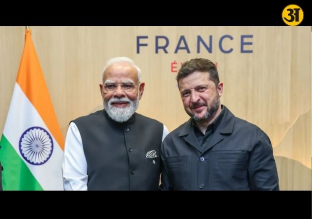 PM Modi tells Zelensky India will always stand for peace at G7 Summit meeting