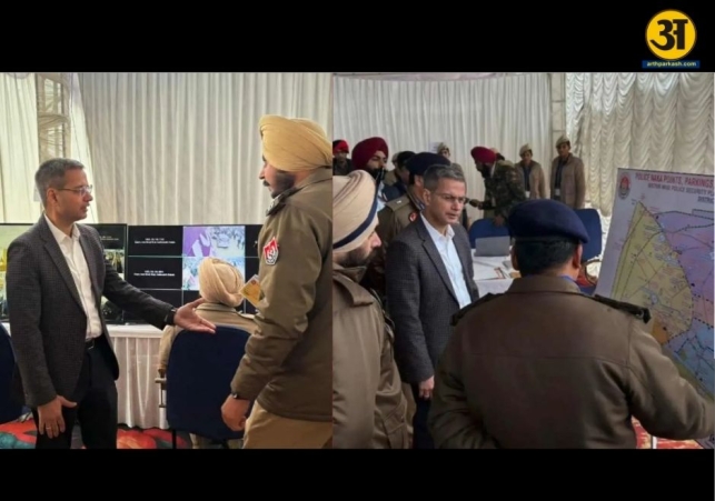 Punjab Police steps up security with 3400 cops for Shaheedi Sabha