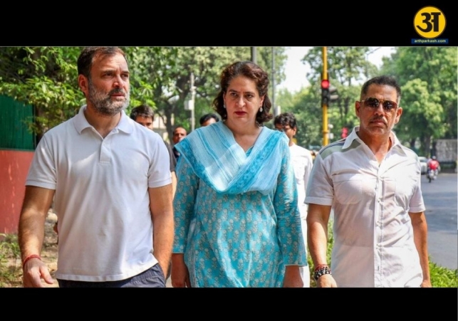Robert Vadra backs Priyanka Gandhi