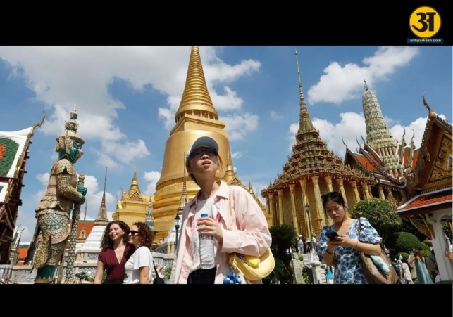 Thailand sees its first annual drop in tourists in a decade