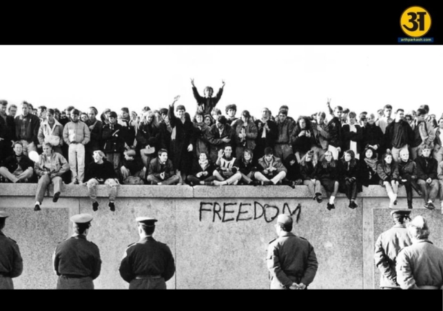 The fall of the Berlin Wall