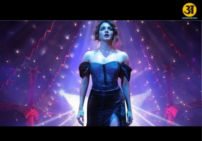 Toxic new poster Kiara Advani tears up on stage as Nadia in first look