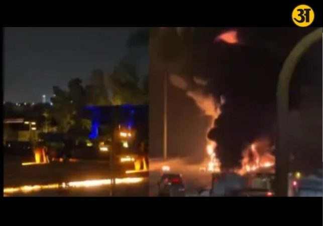 US Embassy in Riyadh hit by suspected Iranian drones