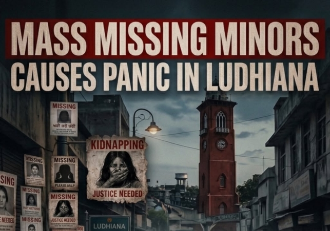 MASS MISSING MINORS CAUSES PANIC IN LUDHIANA