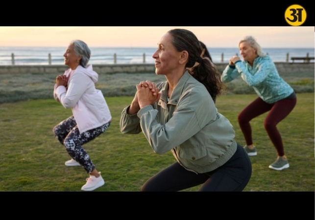 Women over 40 benefit most from yoga and strength training together
