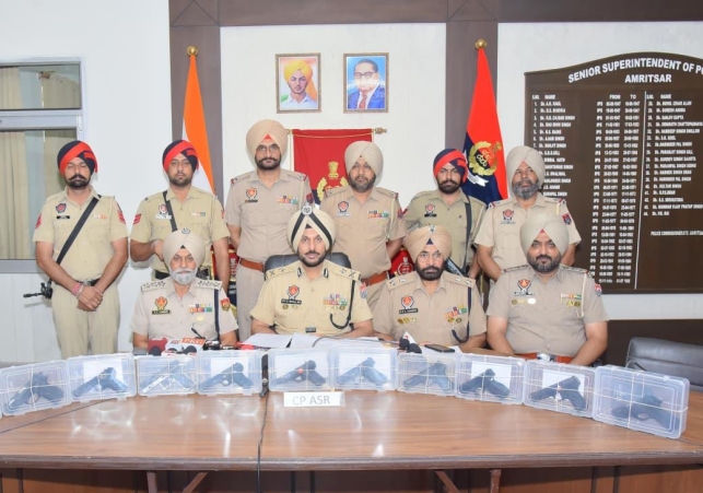 EIGHT LINKED TO CROSS-BORDER ILLEGAL ARMS SMUGGLING