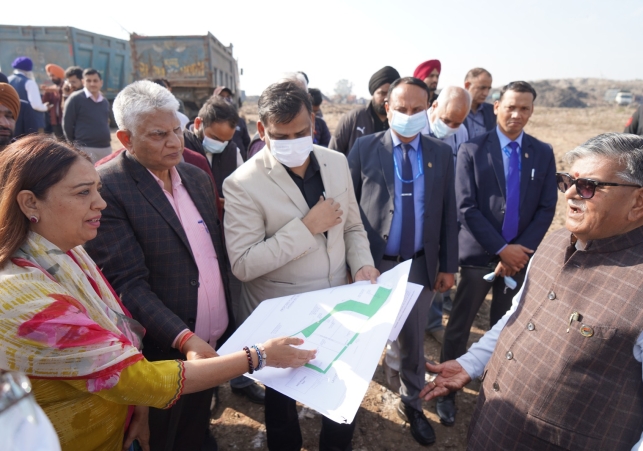 Governor Reviews Dadumajra Dumping Ground