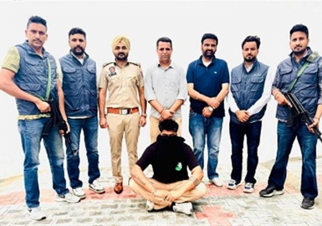 Gangster Goldy Brar's associate held with five Pistols