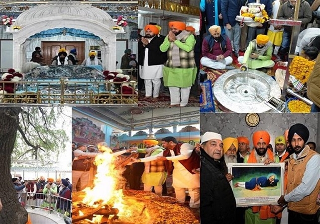 CM Nayab Singh Saini pays obeisance at Gurudwara Charan Kanwal Sahib