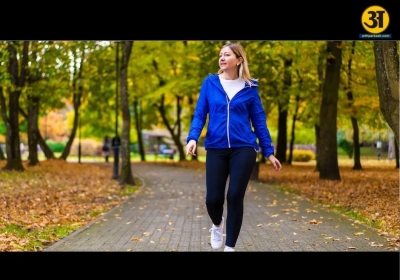 A short walk after dinner can improve digestion and gut health