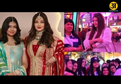 Aishwarya Rai sweet airport moment with Aaradhya Bachchan wins hearts online