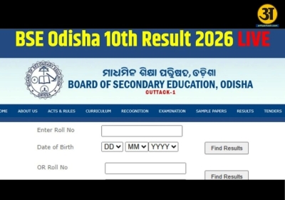 BSE Odisha 10th result 2026