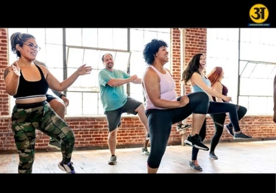 Dancing or gym workouts