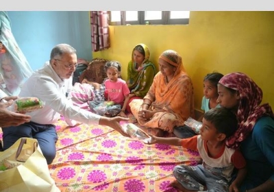 Health Minister Dr. Balbir Singh Visits Flood-Affected Areas