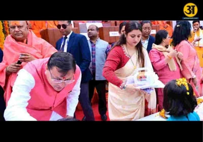 During a five day spiritual gathering in Roorkee