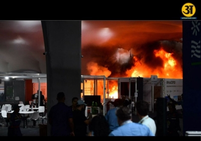 Fire breaks out at COP30 summit venue in Brazil