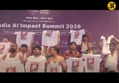 Four youth congress protesters arrested at AI summit