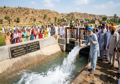 Kathgarh Lift Irrigation Scheme Brings First-Ever Canal Water