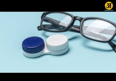 Glasses or contact lenses