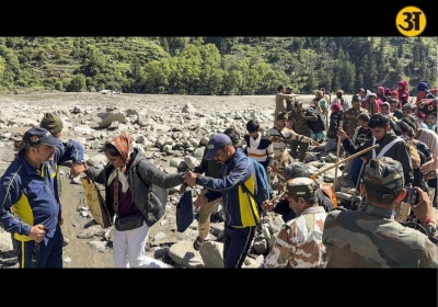Inspection begins for relocation of flash flood hit families from Dharali in Uttarkashi