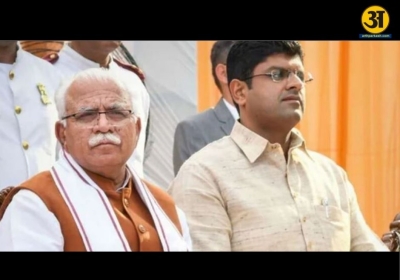 Khattar accuses JJP of petty politics during Karnal visit