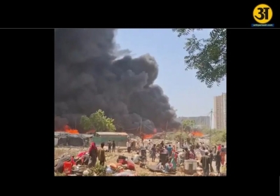 Nearly 200 huts destroyed after massive fire in Ghaziabad Indirapuram