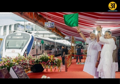 PM Modi launches new fleet of Vande Bharat trains
