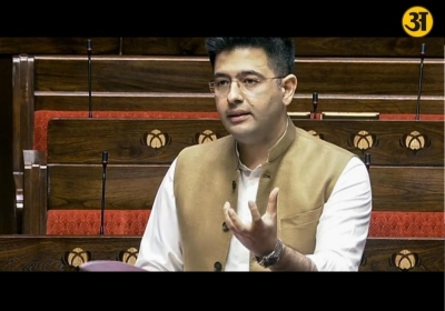 Raghav Chadha responds strongly after AAP action