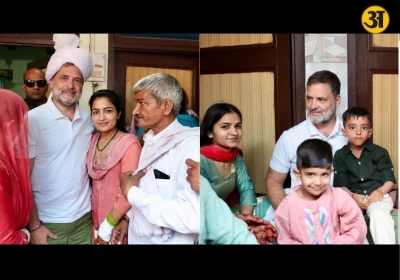 Rahul Gandhi visits Haryana village to attend farmers family wedding