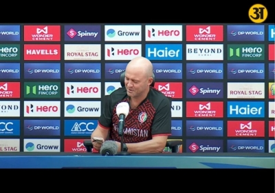 Rashid Khan pays emotional tribute to Jonathan Trott before his final match as Afghanistan coach