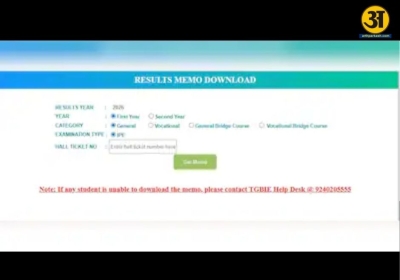 TS Inter results 2026 declared