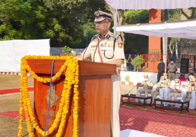 Chandigarh Police paid tribute to the Martyrs of Chandigarh Police