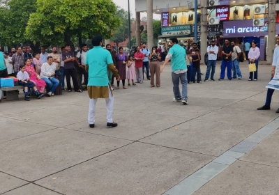 Nukkad Natak Organised at Sector 17 Plaza